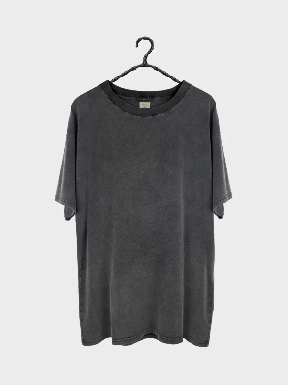 Bare Bones Tee - Washed Black