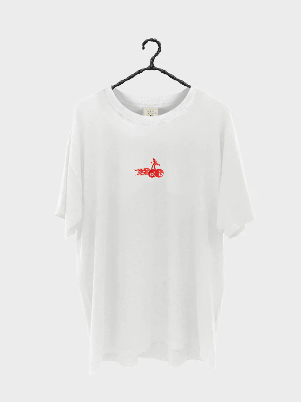 Cherry Gloss Tee - Vintage White