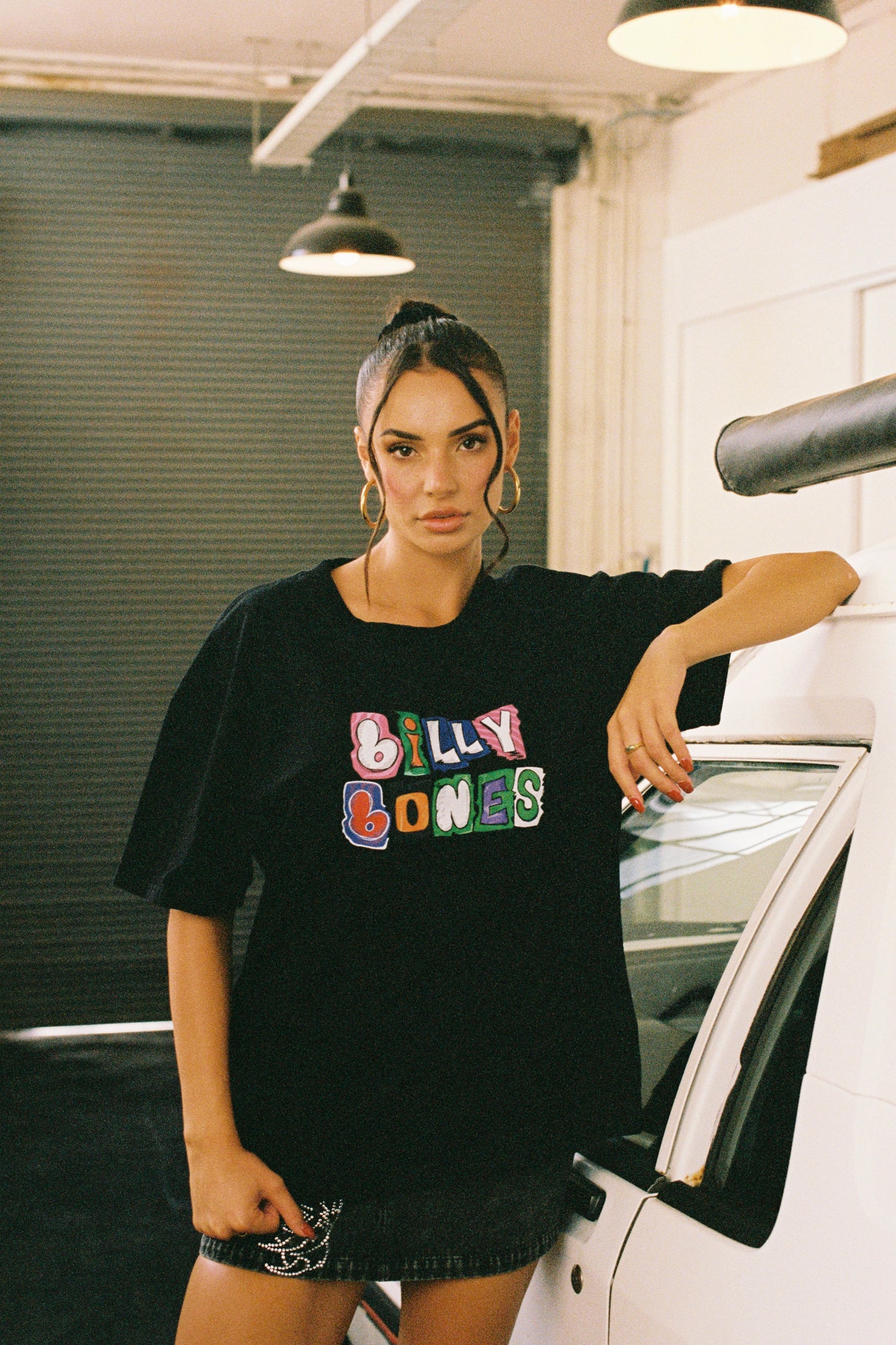 Bones T.V Tee - Vintage Black