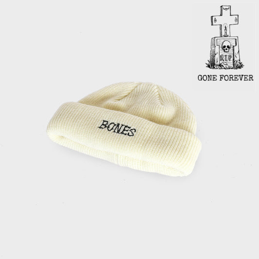 Cream Bones - Docker Beanie