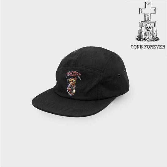 Dragon 5 Panel Cap - Black