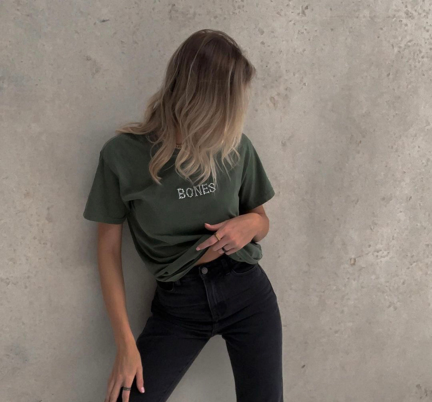 Bones Club Tee - Sage