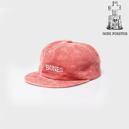 Bones Club Cord Burnt Orange Cap