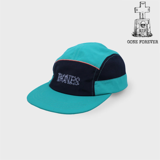 Bones Retro 5 Panel Cap - Blue/Black