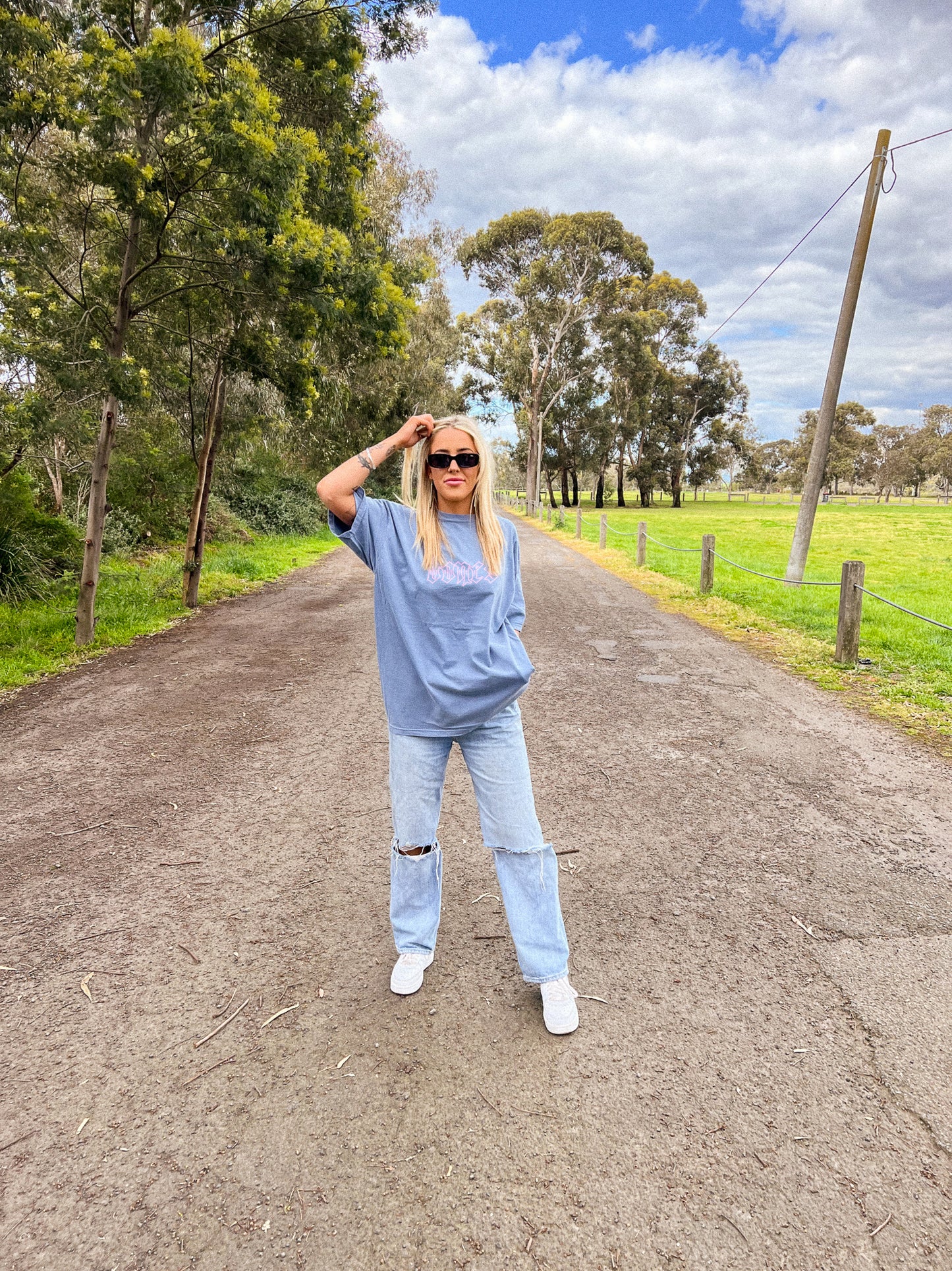 clubsteeze Tee - Denim