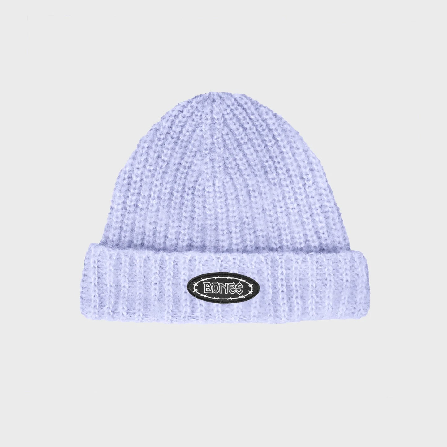 Lilac Bones Barb - Knit Beanie