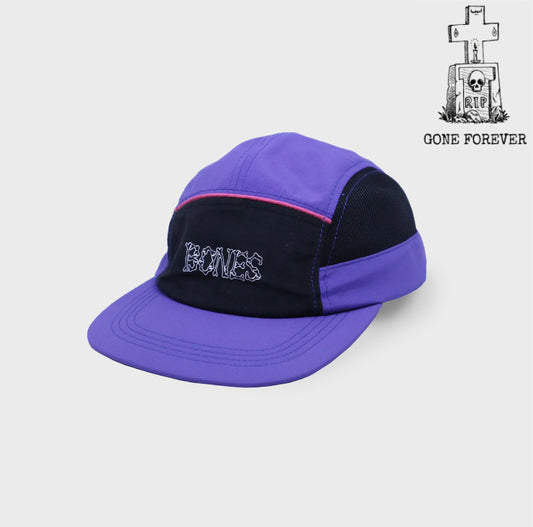 Bones Retro 5 Panel Cap - Purple/Black