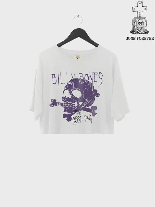 Purple Rain Crop- White