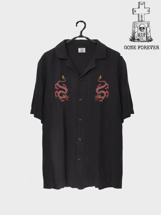 Dragon Bowlo Shirt - Black