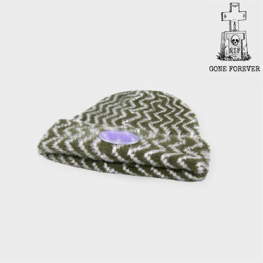 Twin Peakin Bones Barb - Knit Beanie